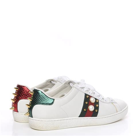 gucci studs sneakers|Gucci ace sneakers women's.